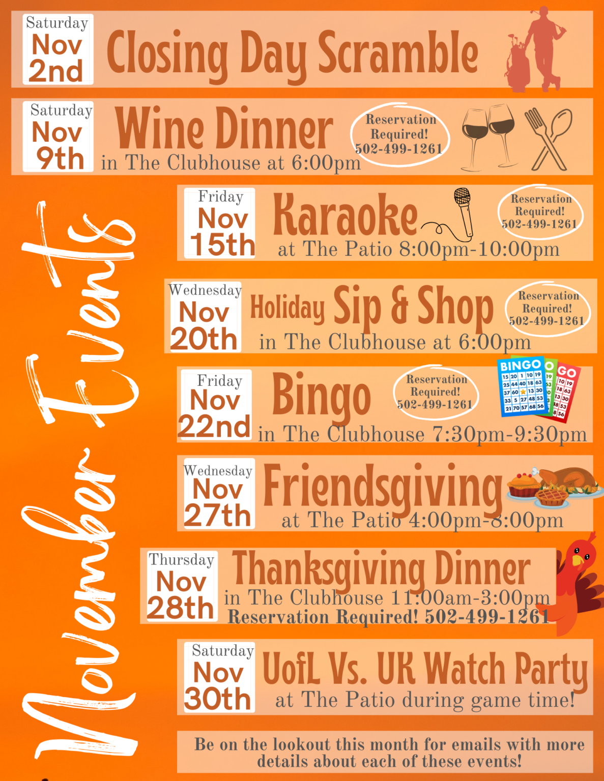 November Events Wildwood Country Club november-events-wildwood-country-club